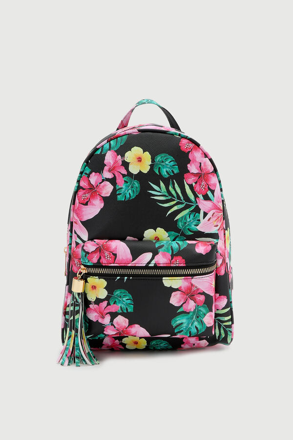 Simple Floral Backpack