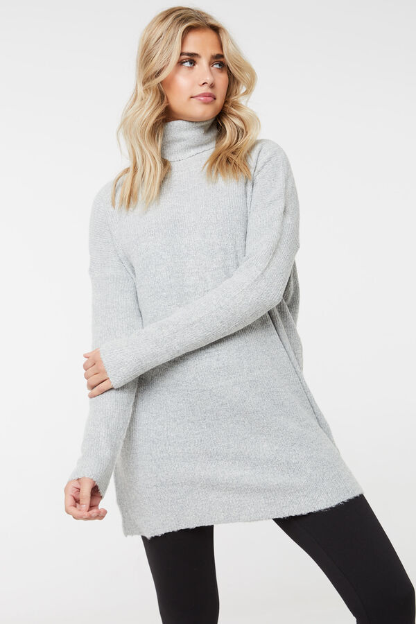 Turtleneck Tunic Sweater