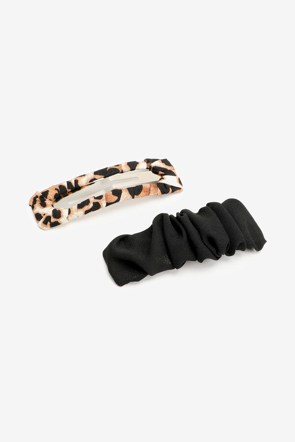 2-Pack Leopard Hair Clips
