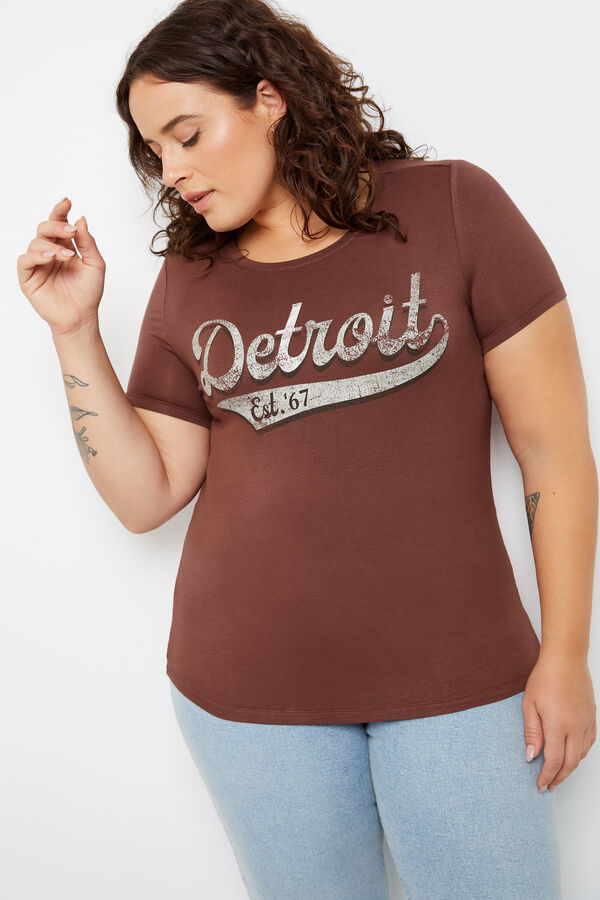 T-shirt ajusté Détroit