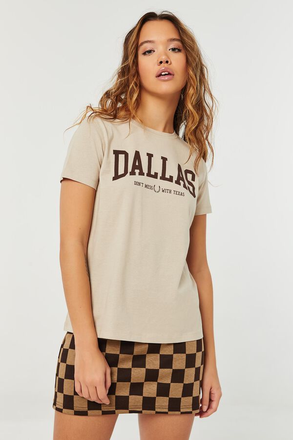 T-shirt en coton Dallas