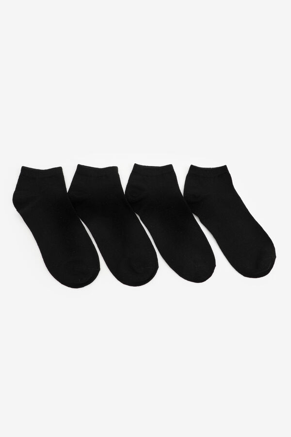 4-Pack of Cotton Ankle Socks