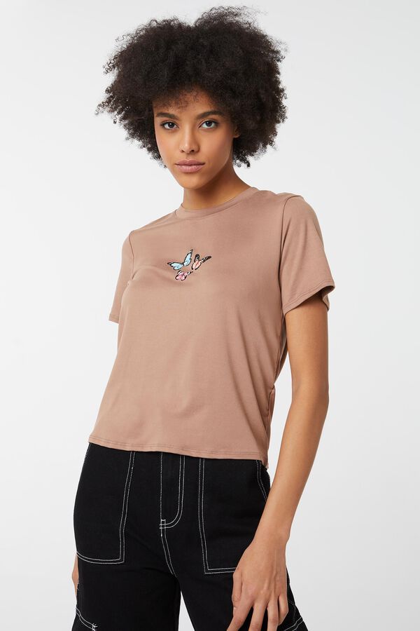 Butterfly Crew-Neck Tee