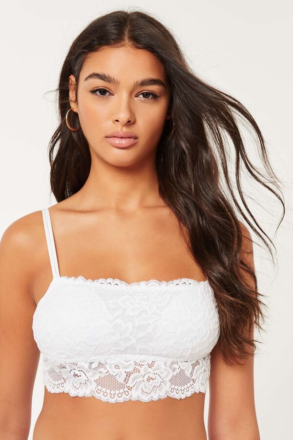 Bandeau-Style Bralette with Straps