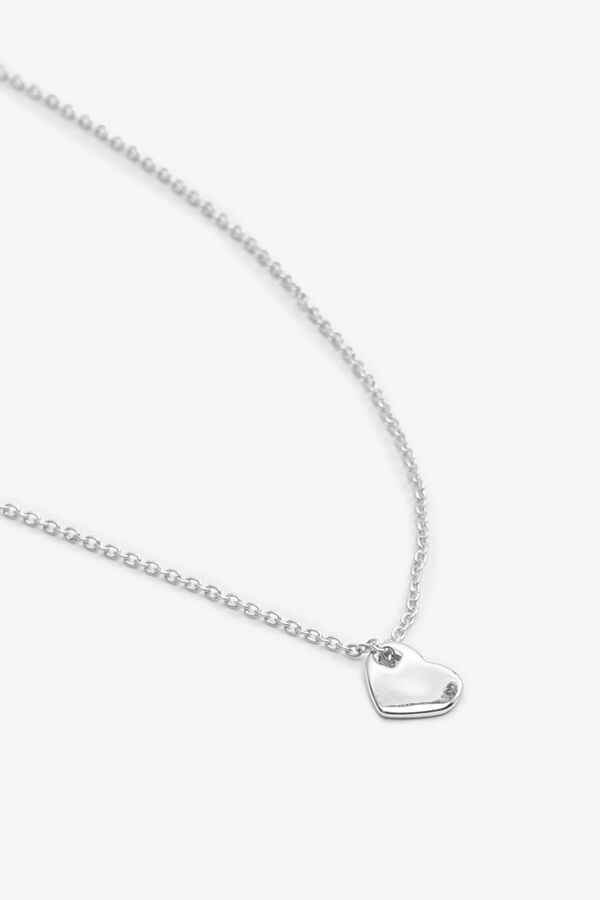 Delicate Plain Heart Necklace