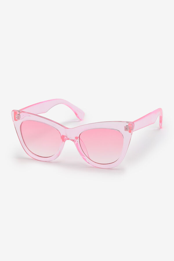 Transparent Cat Eye Sunglasses