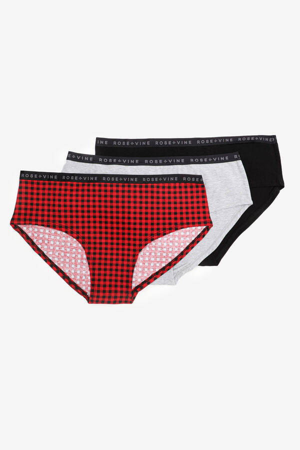 3-Pack Cotton Hipster Panties