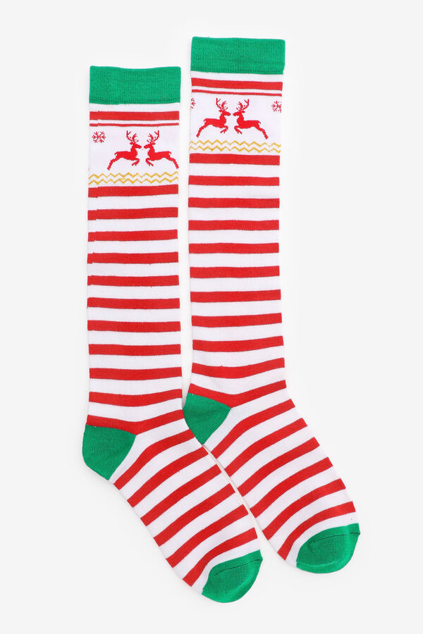 Knee-High Holiday Socks