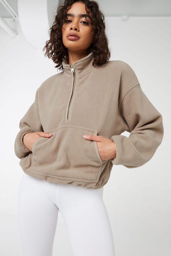 MOVE Half-Zip Fleece Sweatshirt