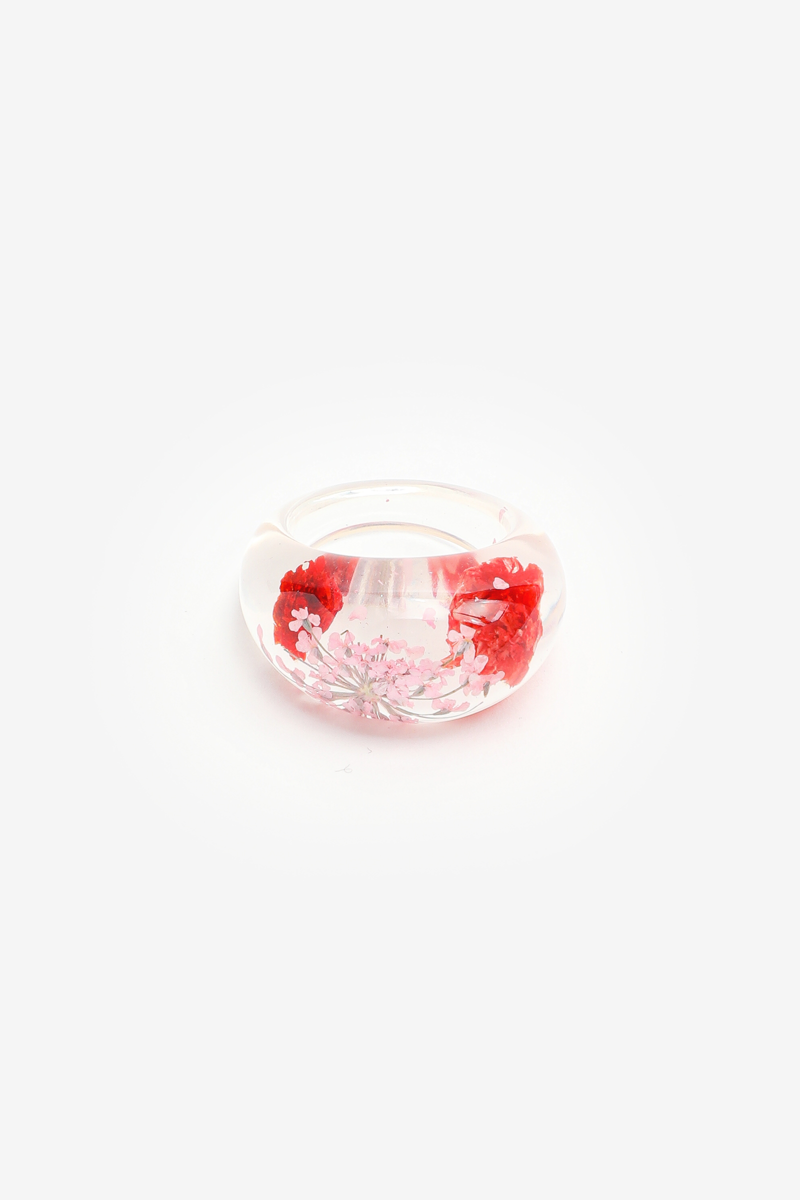 Ring with Flower Insert