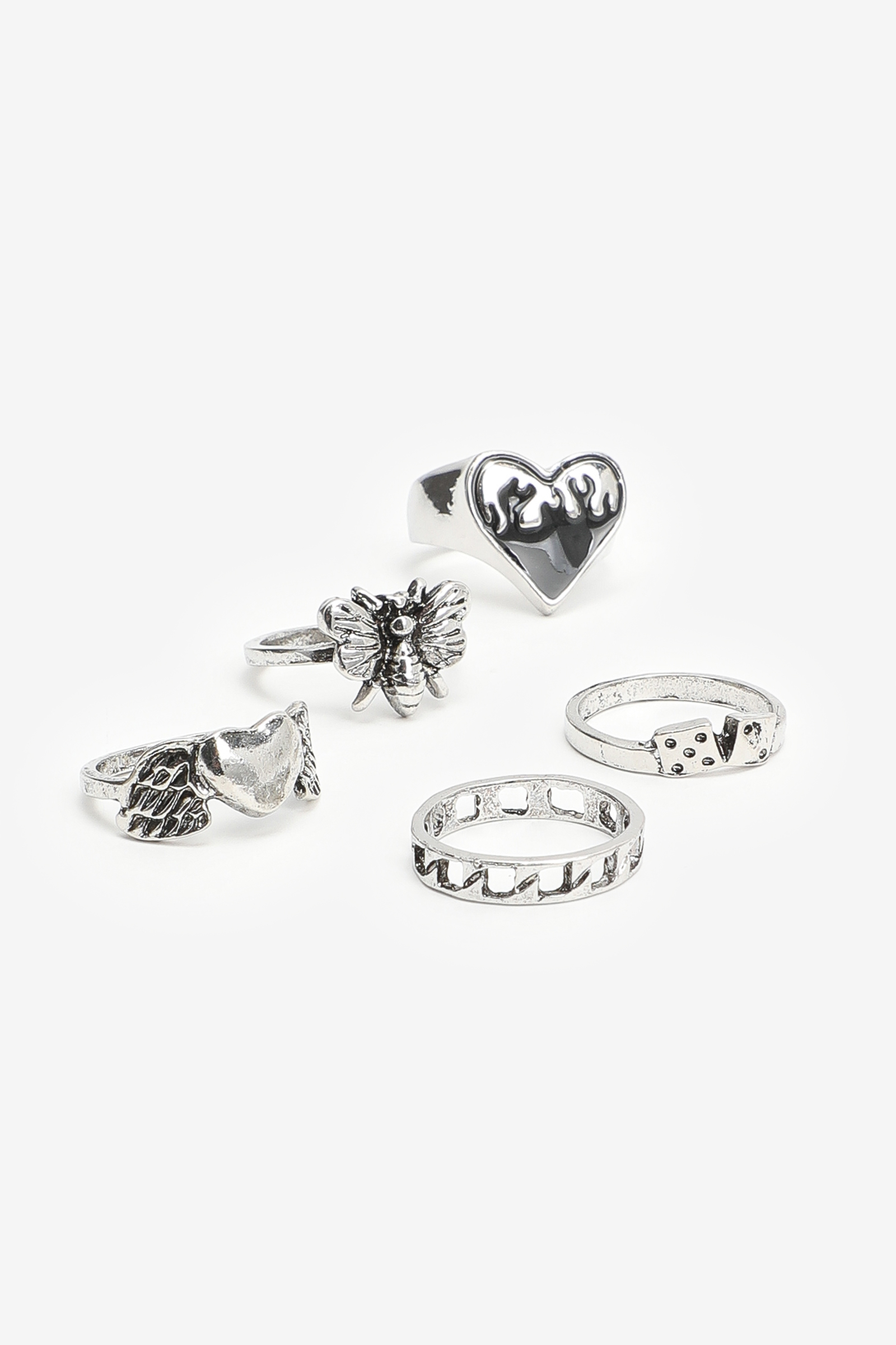 5-Pack of Assorted Rings
