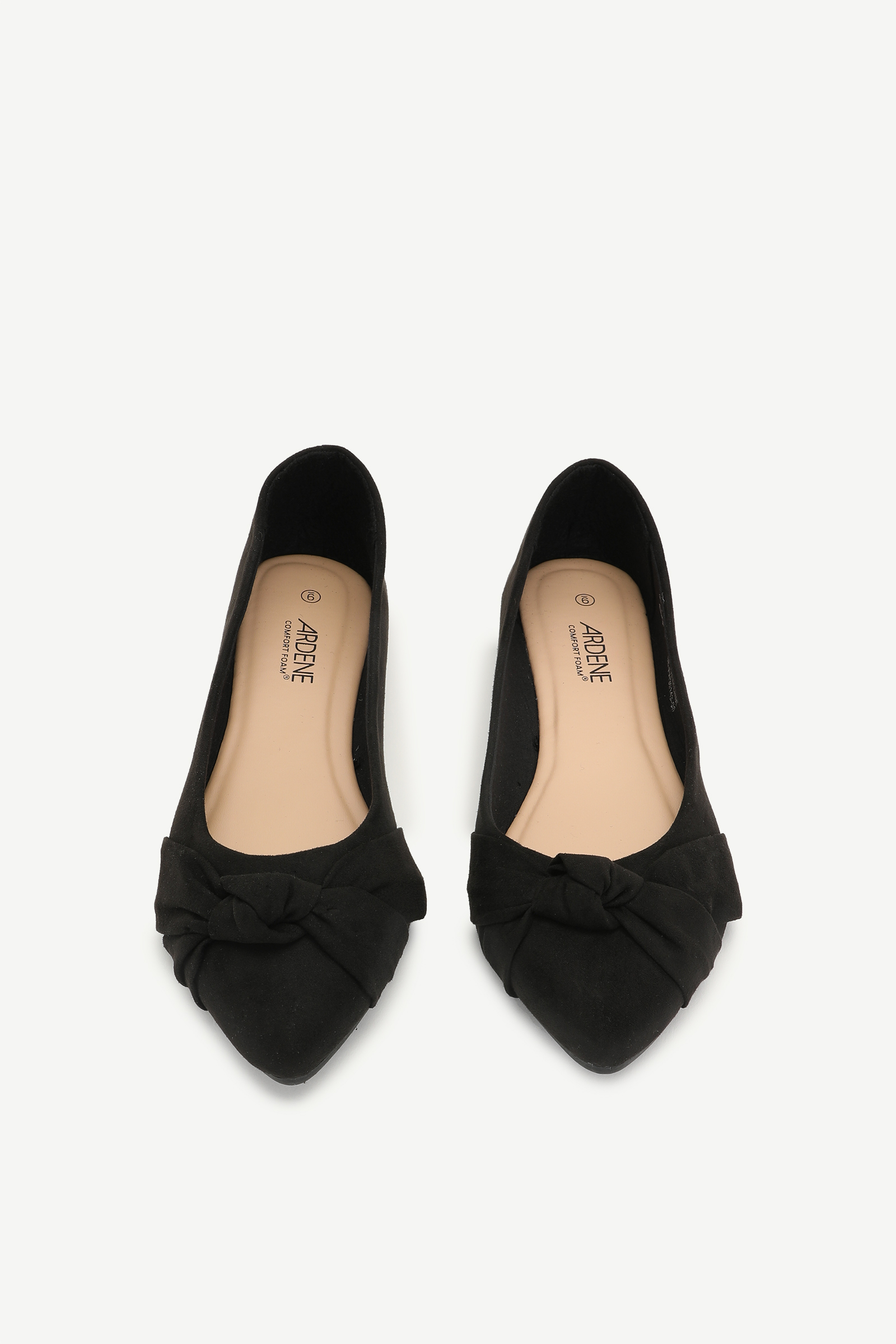 Knotted Pointy Toe Flats