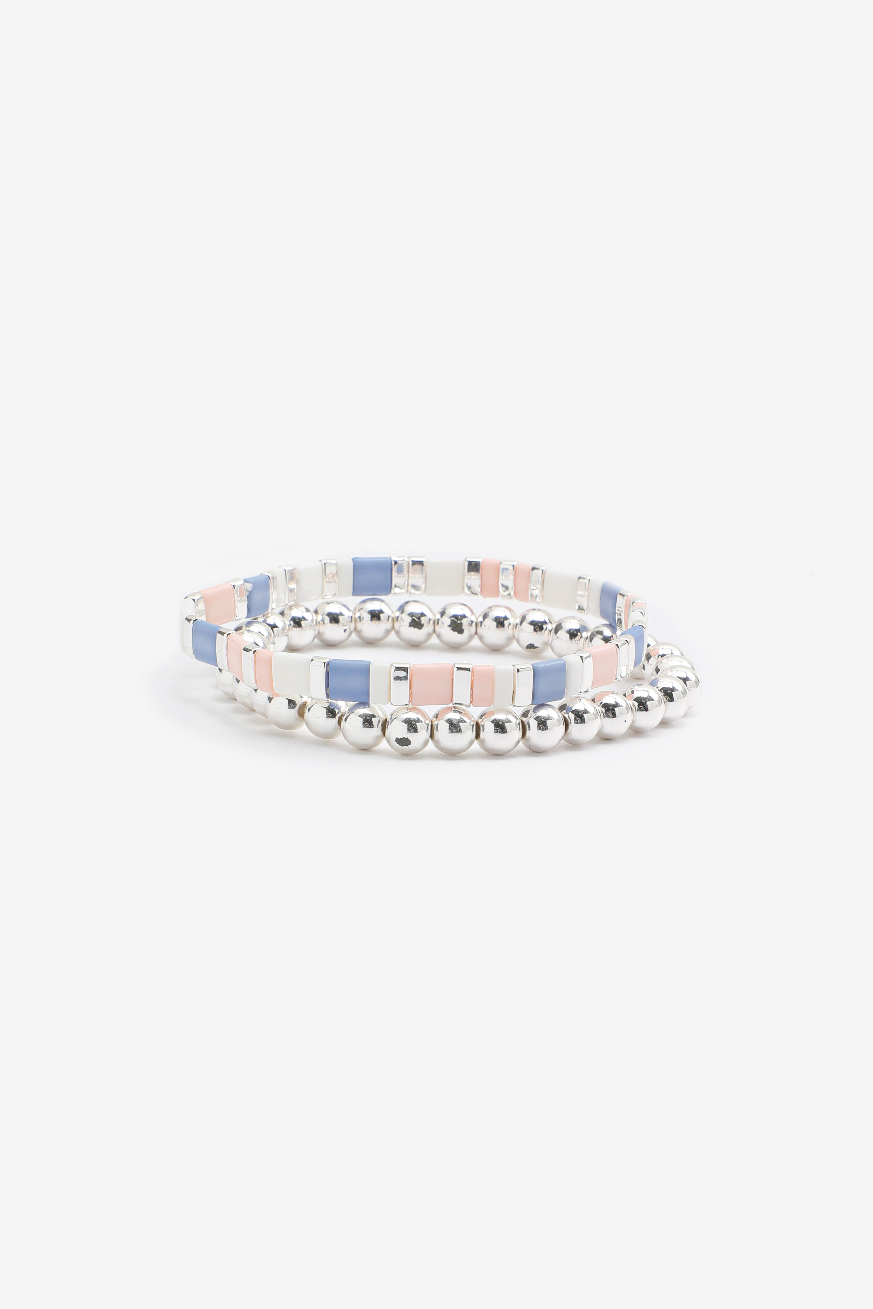 2-Pack Tiled Bracelets