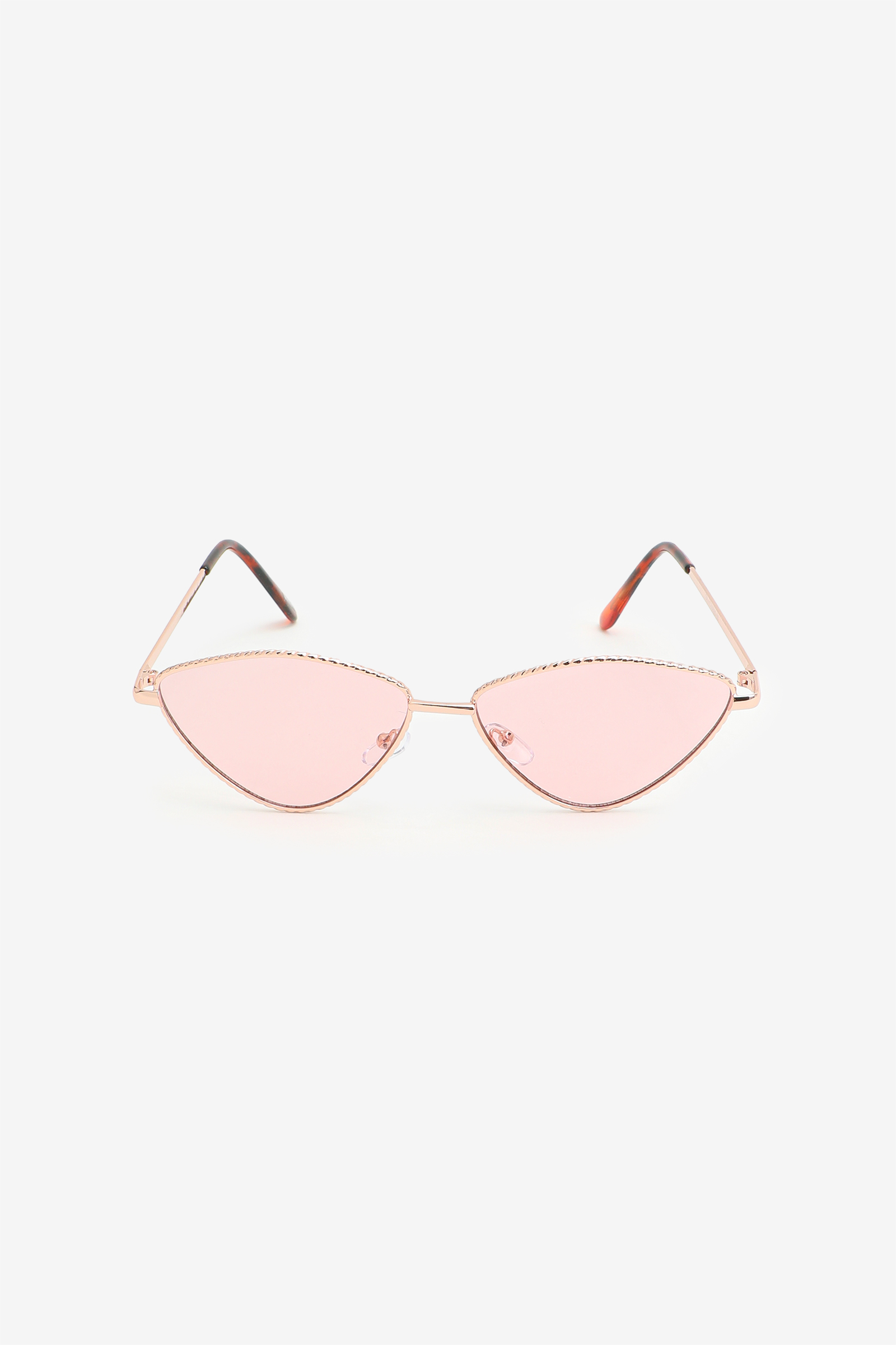 Twisted Frame Sunglasses