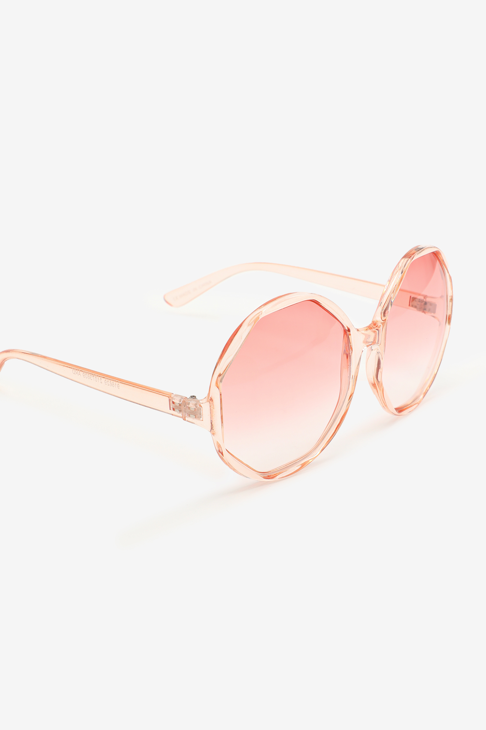Pink Octagonal Sunglasses