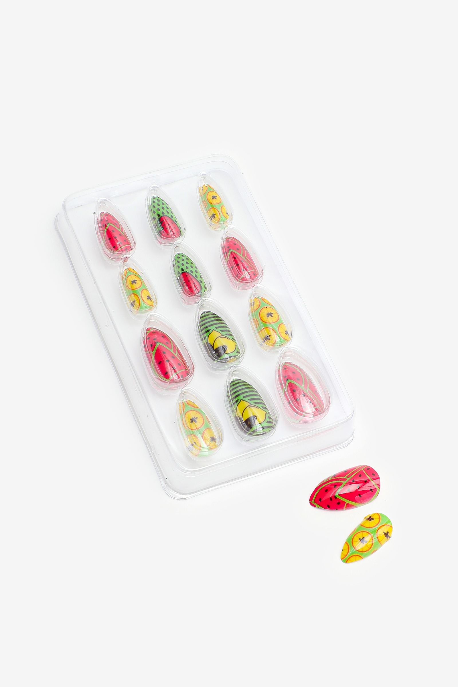 Pack of Bright Fruit Nails