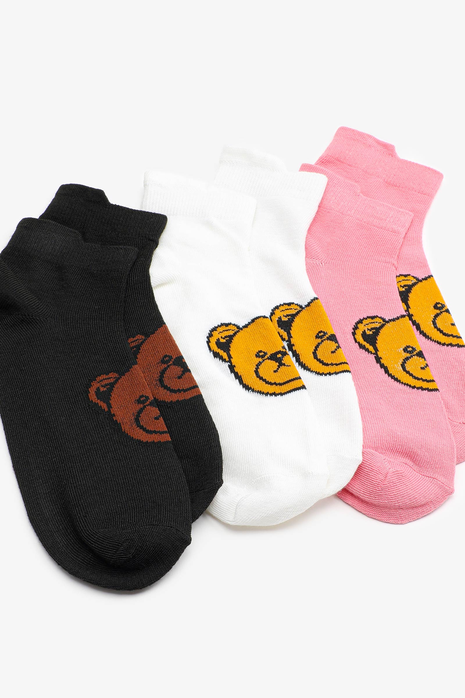 Bear Demi-Crew Socks