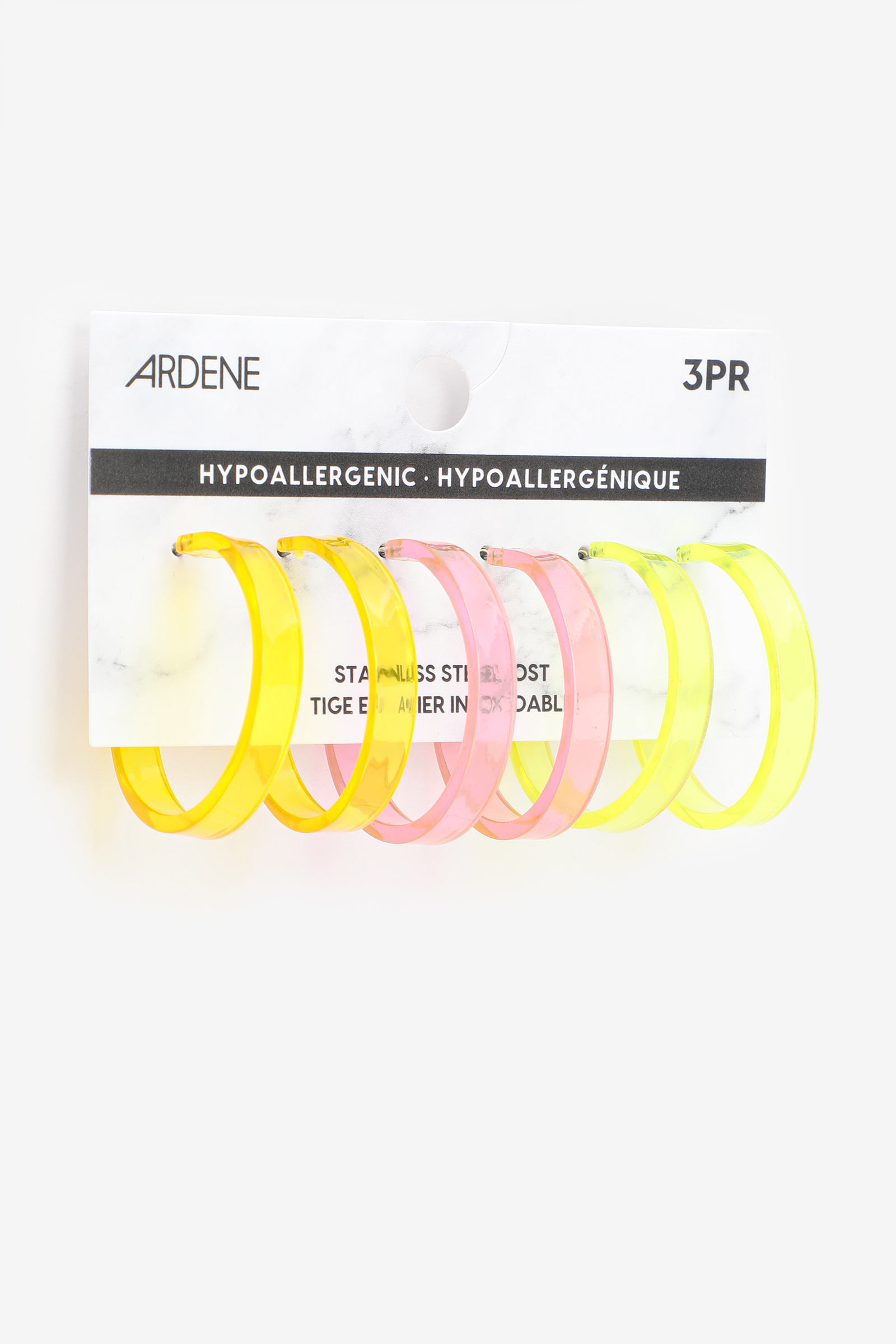 Pack of Translucent Hoops