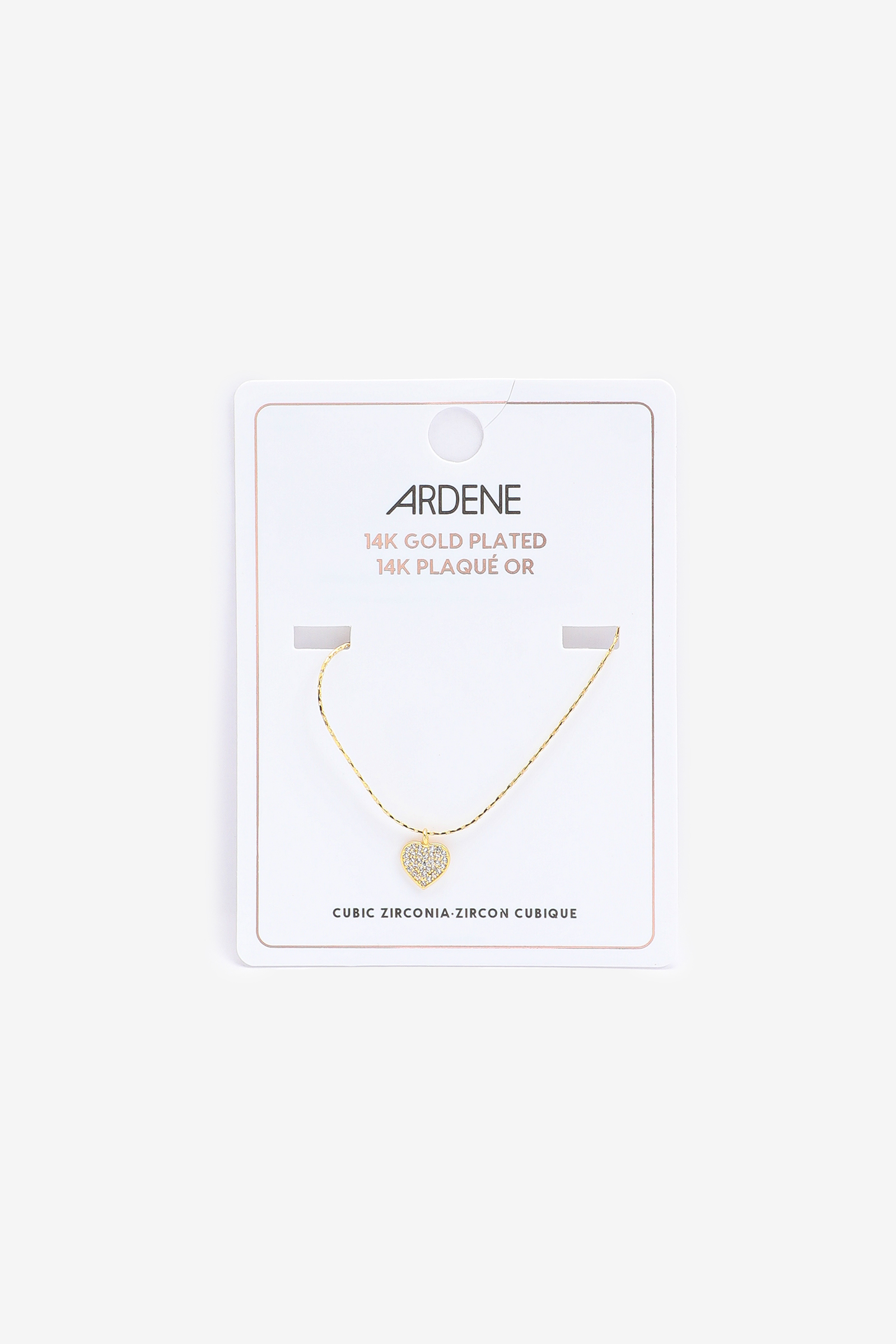 14K Gold Plated Heart Necklace