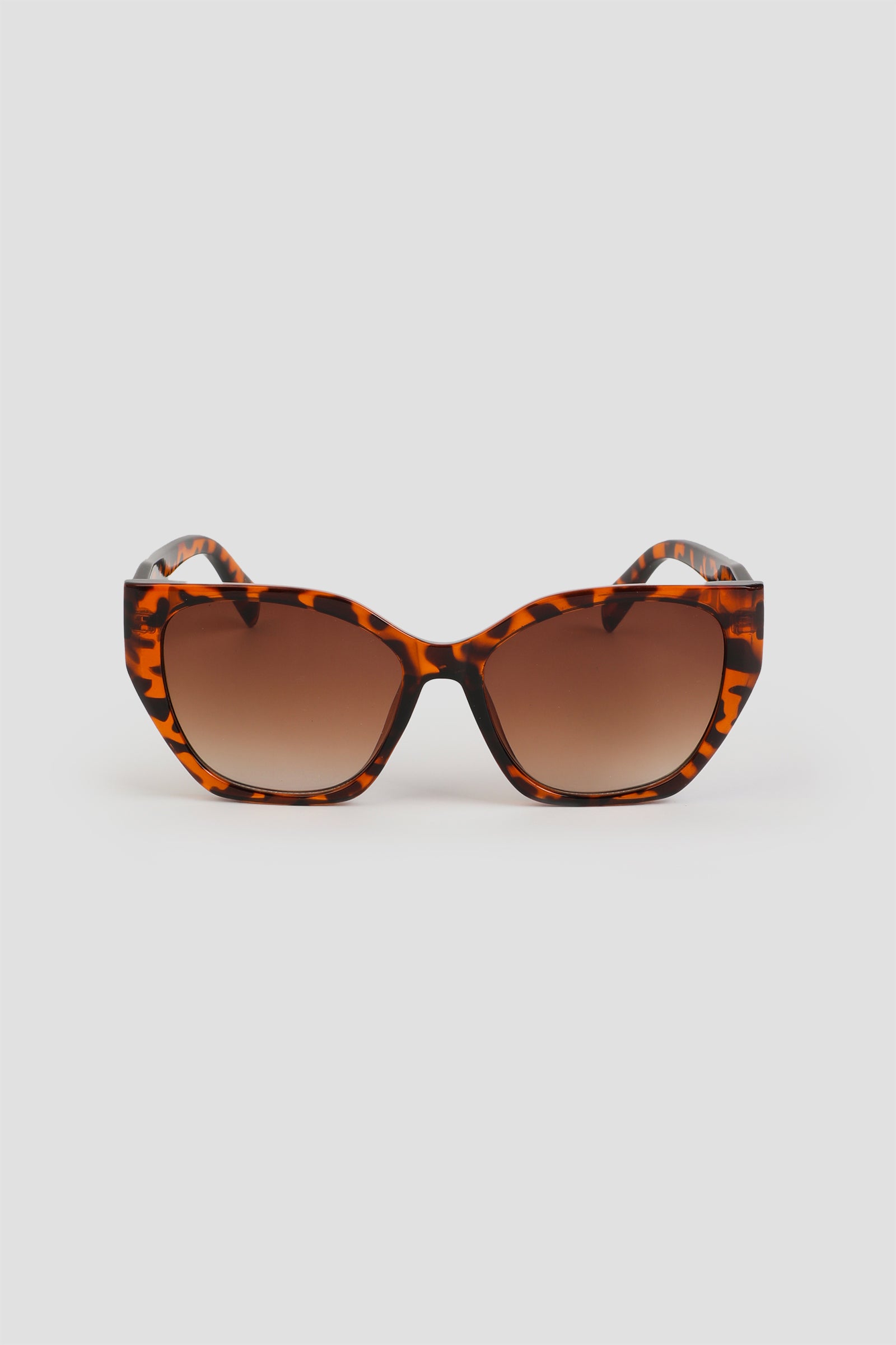 Ardene Tortoiseshell Cat Eye Sunglasses in Brown